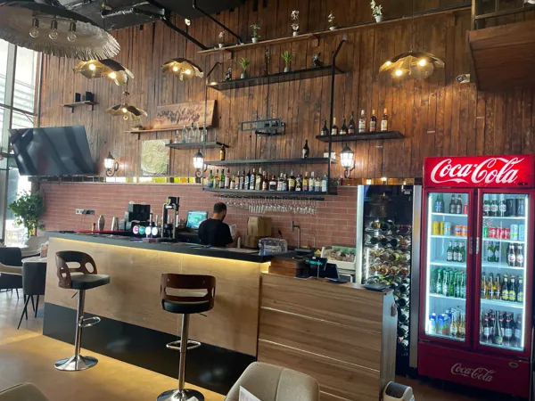 Warm light & welcoming corners · Inside Amwaj