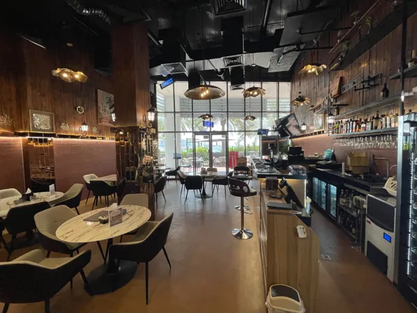 Warm light & welcoming corners · Inside Amwaj